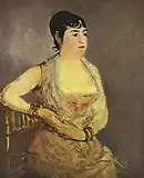 エドゥアール・マネLa dame en rose, Mme Martin