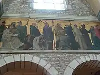 ブザンソンのノートルダム教会の壁画
