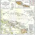 1920年にドイツで発行された Deutschen Koloniallexikon (ドイツ植民地事典) に収録されている地図 (1885 - 1918)