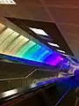 6号線のレヴェント駅構内