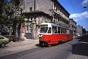 コンスタル803N2車体連接車(1991年撮影)