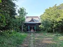 拝殿 (2010年7月)