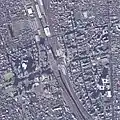 大宮駅周辺の空中写真(2013年2月撮影)国土交通省 国土地理院 地図・空中写真閲覧サービスの空中写真を基に作成