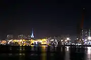 シフィノウイシチェ港の夜景