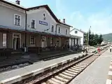 プレシヴェツ鉄道駅（2015年）