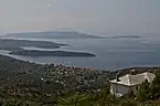 ピリオ山から見たパガシティコス湾