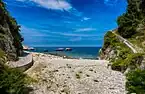 Νταμούχαρη の海岸