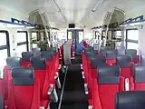 アエロエクスプレス所有車両の車内