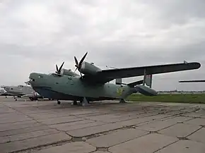 Be-6キエフのウクライナ国立航空博物館の展示機