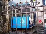 キシナウ交通博物館に保存されている客車(2011年撮影)