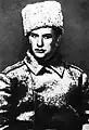 入隊直後のウラジーミル・マヤコフスキー二等兵(1915年)