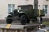 最初に製造された軍用トラック"GAZ-AA"