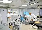 「イルティシュ」の治療室（2017年1月13日）
