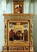 ジョヴァンニ・ベッリーニ『ペーザロ祭壇画』1471年-1483年 ペーザロ市立美術館(英語版)所蔵