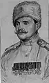 近衛驃騎兵連隊（英語版）所属のゲオルギー・シェスタコフ曹長(1914年〜1917年頃)