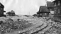 線路(1920年撮影)