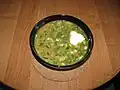 スメタナを加える