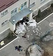 ロシアが幼稚園に砲撃し、8人が死亡した