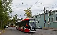 71-628-02（サンクトペテルブルク市電）（2023年撮影）