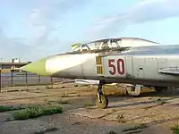 Su-15UM 操縦席部
