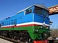 ヤクート鉄道2ТЭ10МПGE機関車