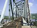 アルダン川を越える鉄道橋