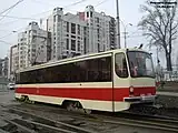 後方には運転台がない（エカテリンブルク）