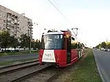 後方には運転台がない（サンクトペテルブルク）