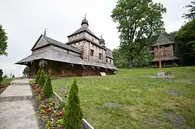 構成資産中では最古の聖神降臨聖堂 (Potelych)