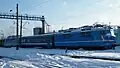 車庫に留置されているED1形（VL80S形、付随車）