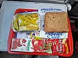 車内食の一例