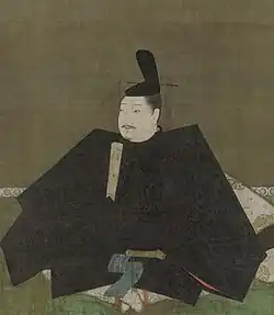 伝藤原光能像（新説では足利義詮像）