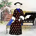 同治時代西太后の両把頭