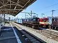 がくてつ機関車ひろばでの展示状況（岳南富士岡 2023年4月）