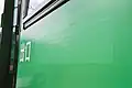 札幌市から譲渡されたST塗装車の局名抹消部分