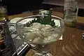 居酒屋でつまみとして提供されるたこわさび