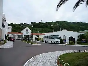 本館ロータリー周辺(2010年・長崎温泉やすらぎ伊王島時代)