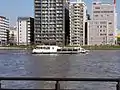 アナスタシア号（万代付近を航行中）
