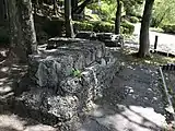 ウィンチ台（鉄道連隊遺構）