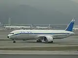 ボーイング787-9（設立70周年記念復刻塗装機）