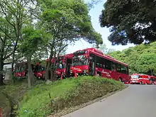 CNGノンステップKK-LR233J1改京都急行バス(元大阪市交通局の車両)
