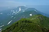 オプタテシケ山から十勝岳・美瑛岳・美瑛富士
