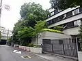 シンガポール大使館裏門