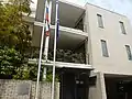 スロバキア大使館正面玄関