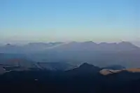 ニペソツ山（天狗平）からの十勝連峰
