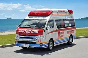 ハートライフ病院ドクターカー