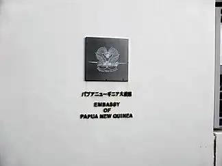 パプアニューギニア表札