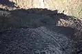 ビビリ岩の鎖場