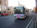 横浜タウンバス用の予備車 H7953（現在は富士急シティバスに転属）