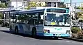 鎌取駅からギャラリーを乗せて会場に向かうシャトルバス